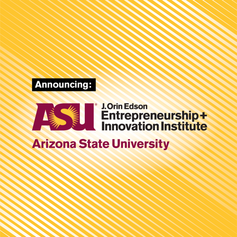 Logo of new entrepreneurial institute at ASU